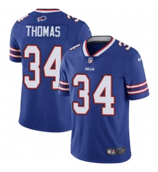Youth Nike Buffalo Bills #34 Thurman Thomas Elite Royal Blue Team Color NFL Jersey