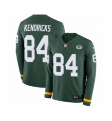 Youth Nike Green Bay Packers #84 Lance Kendricks Limited Green Therma Long Sleeve NFL Jersey