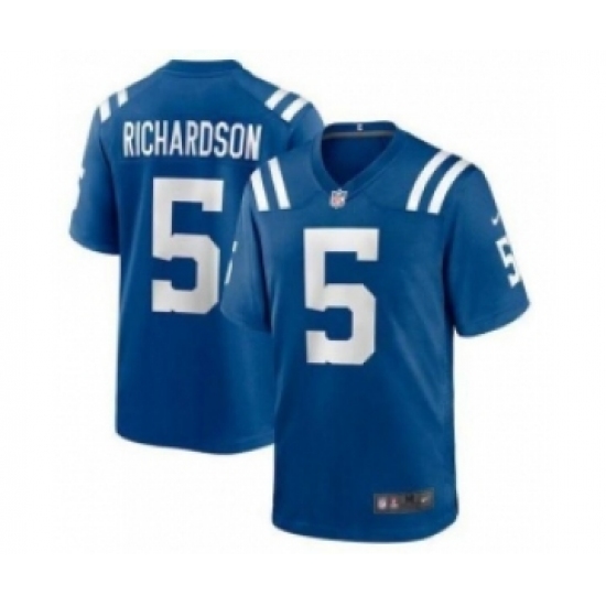Nike Indianapolis Colts #5 Anthony Richardson Blue Vapor Untouchable Limited Stitched NFL Jersey