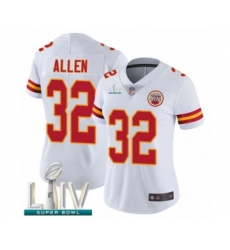 Women's Kansas City Chiefs #32 Marcus Allen White Vapor Untouchable Limited Player Super Bowl LIV Bound Football Jersey