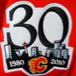 Calgary Flames 30TH patch